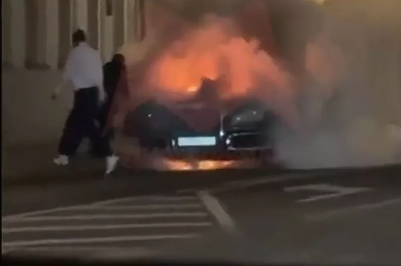 Limo ‘from Putin’s car fleet’ explodes as paranoia increases over assassination attempts