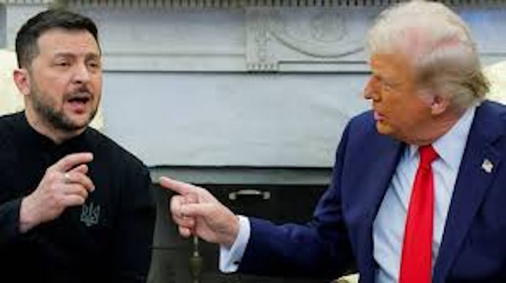 Trump and Zelenskyy (Al Jazeera)