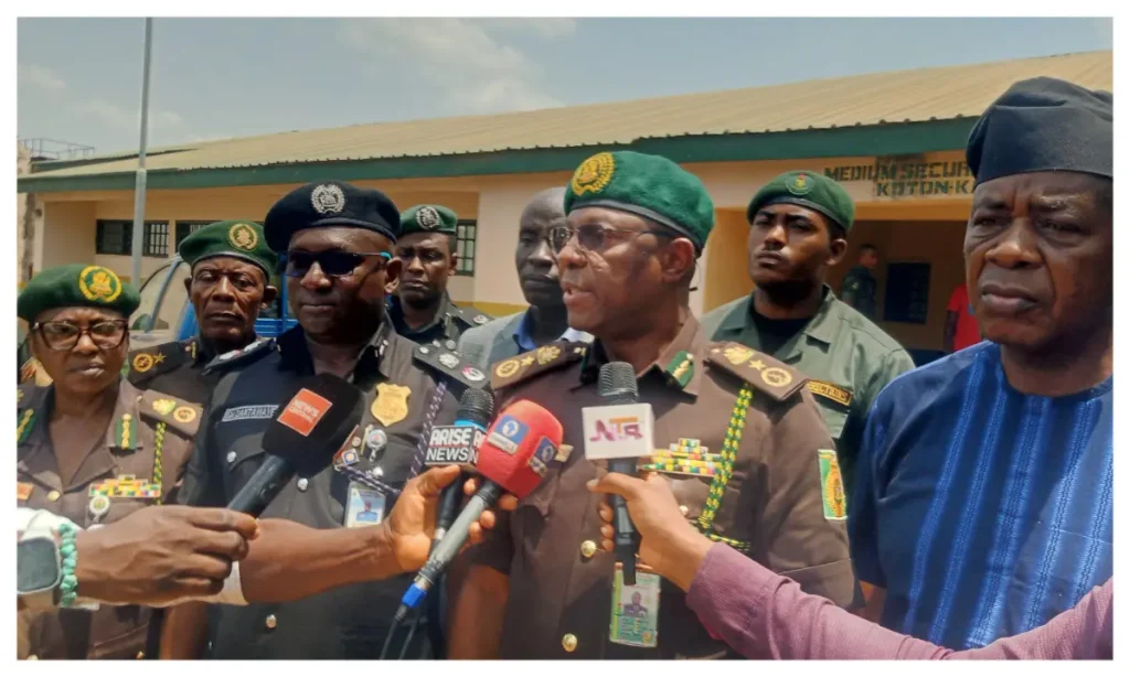 Kogi Jailbreak: 3 inmates recaptured as correctional officer confirmed killed