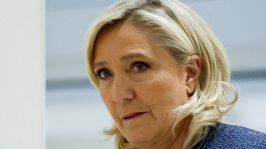 Marine Le Pen to appeal against conviction for embezzlement that means she cannot run for French presidency in 2027 