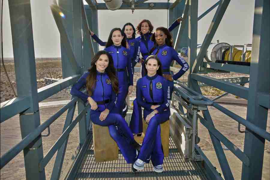 Blue Origin launches all-female celebrity space crew with Katy Perry, Gayle King, and Lauren Sanchez