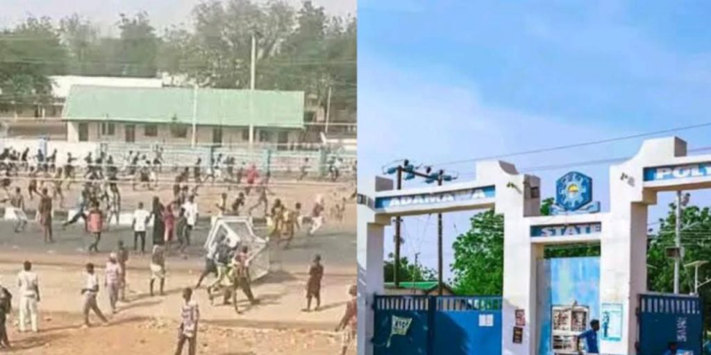 Adamawa Polytechnic students shut school gates in protest over week-long power and water outage