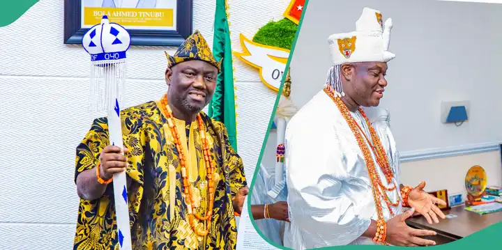 Ooni-alaafin supremacy clash: Oyo monarch breaks silence on trending video