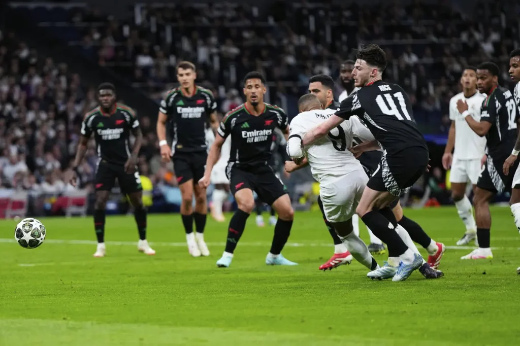 UEFA explains why Real Madrid’s penalty was overturned in Arsenal clash