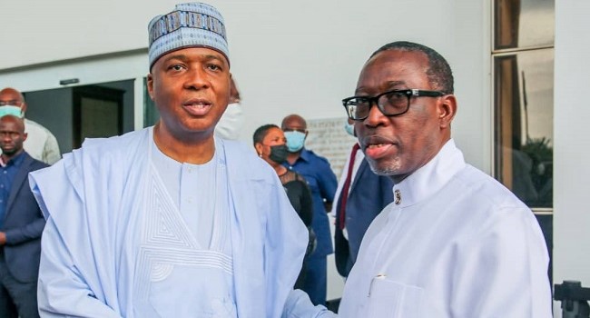 Saraki expresses dismay over Okowa’s defection, vows to reinvent PDP