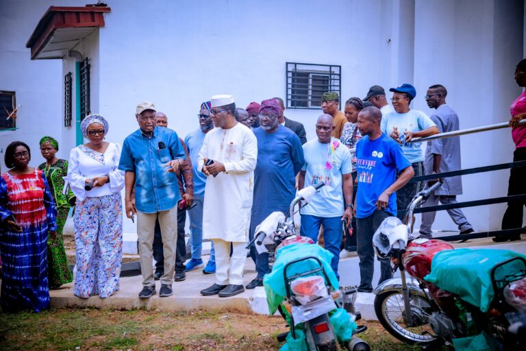 Senate Leader donates mini-buses, motorcycles, wheelchairs to Therapy Centre in Ado-Ekiti