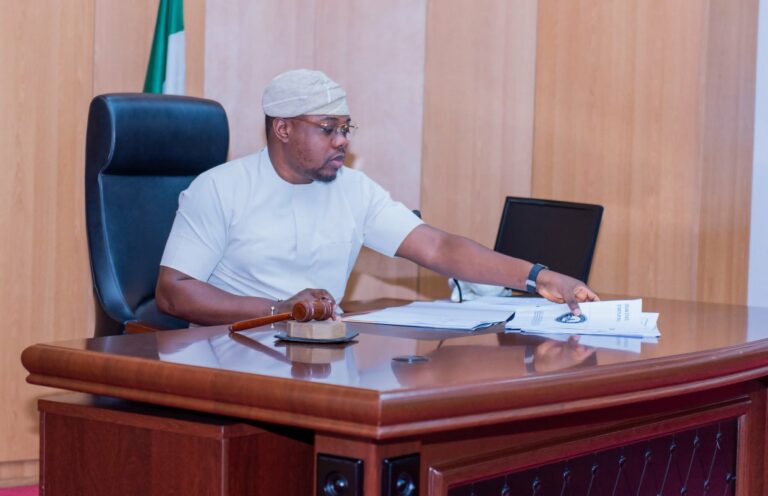 Osun speaker introduces legislative measures to enhance road safety and promote entrepreneurship.