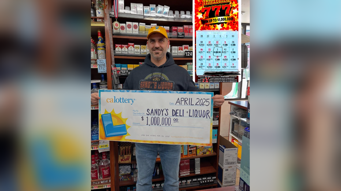 Homeless man hits m lottery jackpot in California
