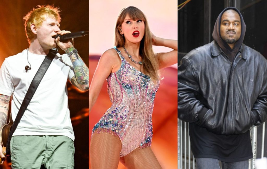 Ed Sheeran reflects on Taylor Swift’s old Kanye West jab with a photo