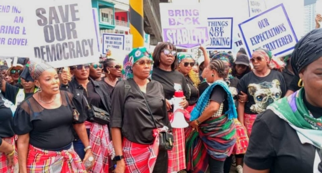 Rivers women launch ‘Bring Back Our Fubara’ protest in Port Harcourt