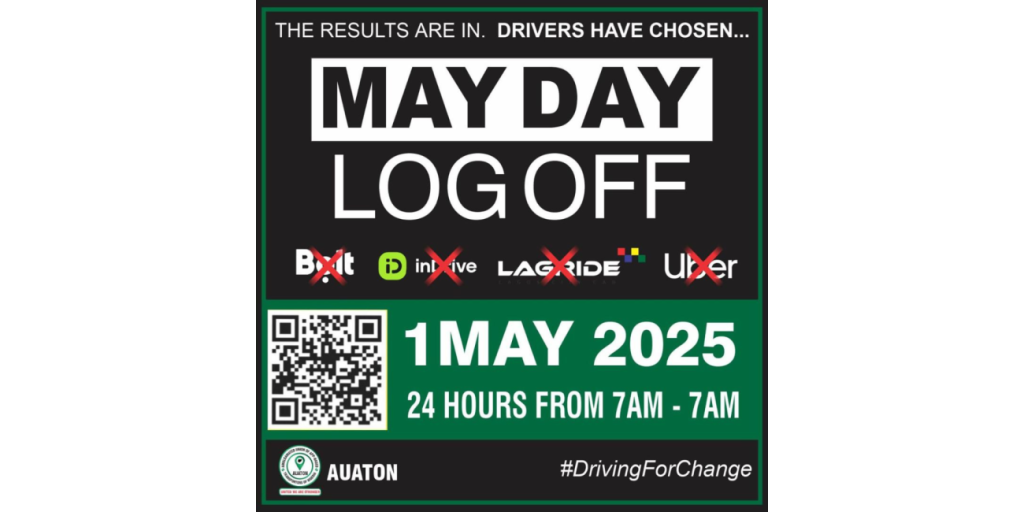 Uber, Bolt, others accused of exploitation as Nigerian drivers plan May 1 shutdown