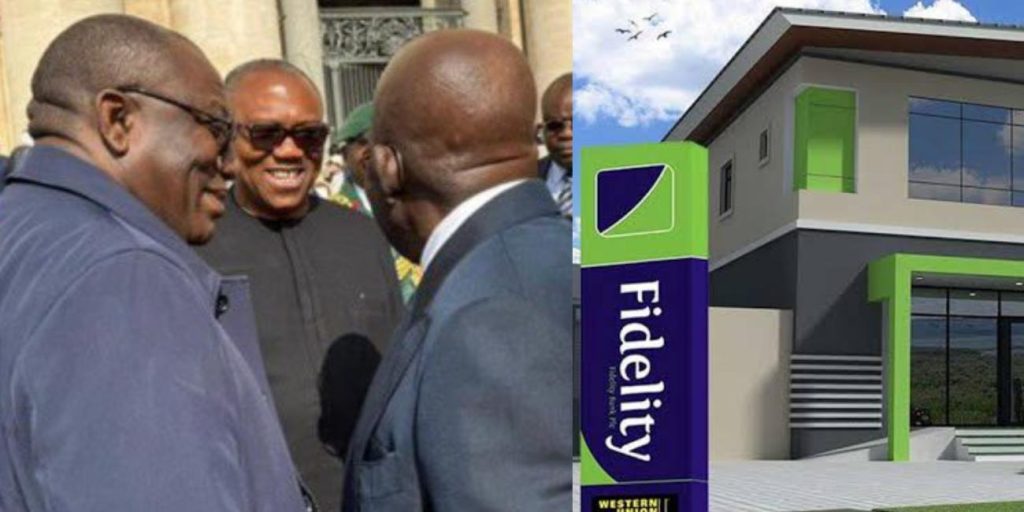 ‘Bank bailout plea’: How Obi allegedly rushed to Rome to beg Tinubu over Fidelity’s N225bn time bomb