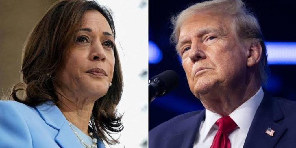 Kamala Harris accuses Trump of spreading fear and pushing a self-centered vision of America