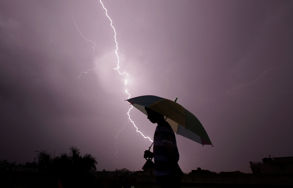 Lightning strikes leave 14 dead in eastern India amid severe weather
