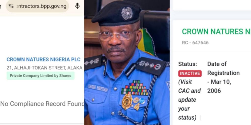 IGP Egbetokun allegedly awards N6bn police uniform contract to ‘inactive’ firm in 66 splits