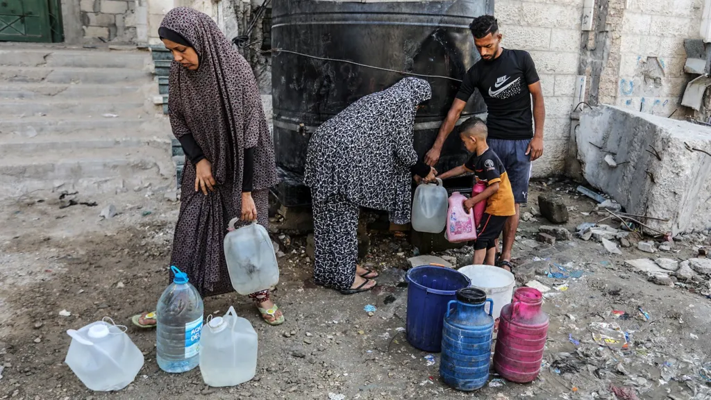 UN warns of imminent collapse of Gaza water systems amid fuel blockade