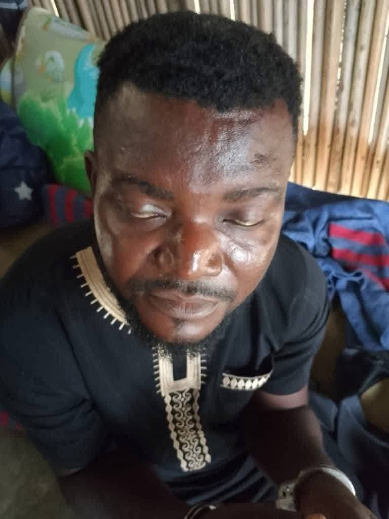 Notorious Enugu native doctor caught fleeing after kidnap victims found buried in compound