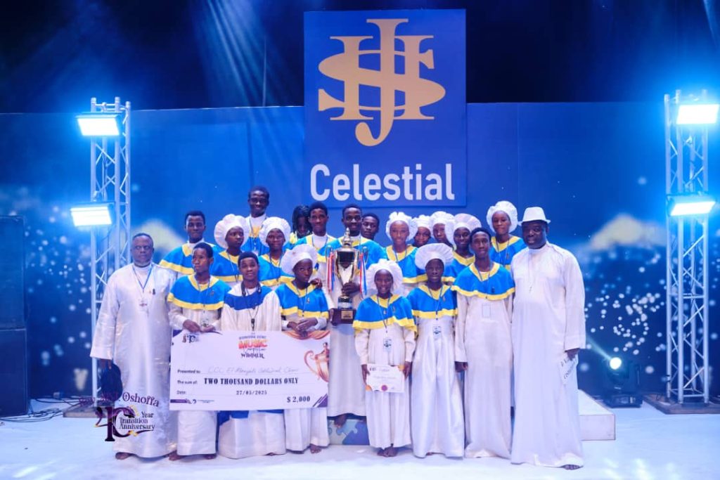 CCC El Morijah Parish shines at Oshoffa Juvenile Choir Competition, grabs 00 grand prize