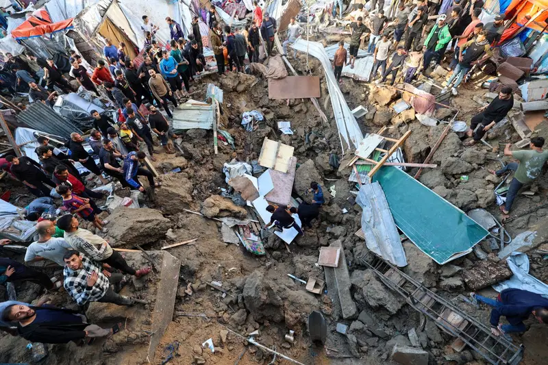 Rescuers report 11 killed in Gaza amid Israeli airstrikes