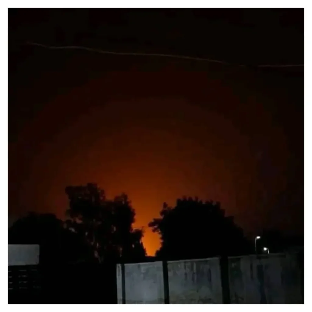 Giwa barracks armoury engulfed in fire, raising Boko Haram concerns in Maiduguri