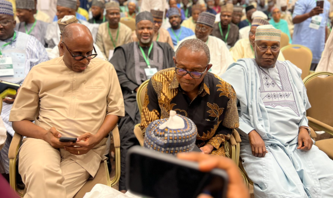 What did Peter Obi say at the Abuja Coalition meeting?