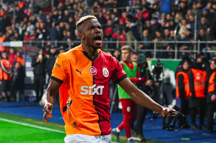 Osimhen nets twice as he lifts first trophy with Galatasaray