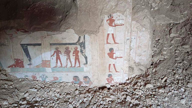 Archaeologists in Egypt discover three ancient tombs over 3,500 years old