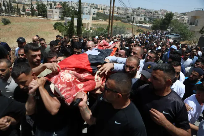 Israeli forces kill five Palestinians, injure dozens near Gaza food distribution point