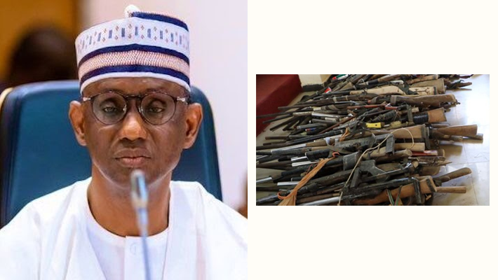 NSA Ribadu says Nigeria’s fight against terrorism hinges on controlling illicit arms.