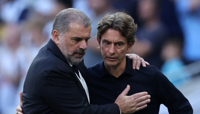 Thomas Frank reacts to Tottenham’s interest following Ange Postecoglou’s dismissal