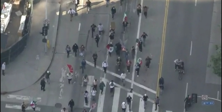 DeSantis says Florida drivers can hit protesters if fleeing for safety