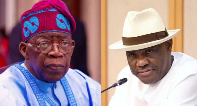 PEOPLES GAZETTE: Tinubu orders probe into Wike over alleged land allocation to son