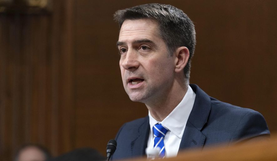 Cotton introduces legislation mandating minimum sentences for rioters and deportation for noncitizens