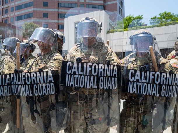 L.A Protest: National Guard may defend themselves, but only LAPD can arrest ICE protestors