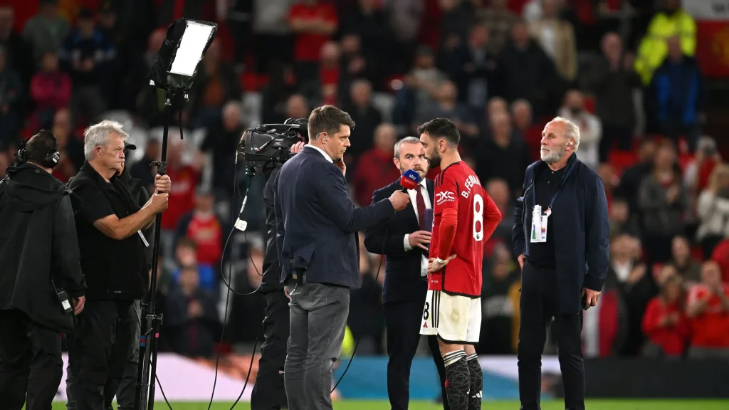 Premier League TV coverage will feature touchline interviews with substituted players for the first time next season