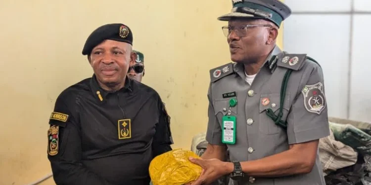 Customs intercepts N352m contraband in Lagos, hands cannabis to NDLEA