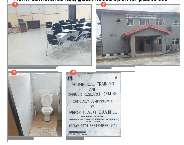 Yaba cancer research institute abandoned, now used as event venue