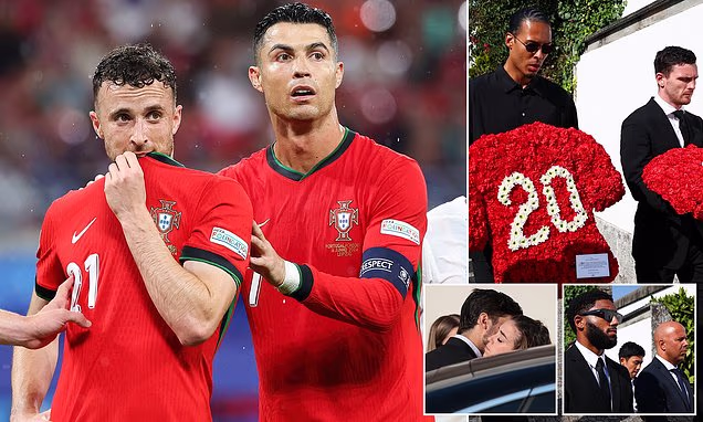 Cristiano Ronaldo did not attend DIOGO Jota’s funeral…