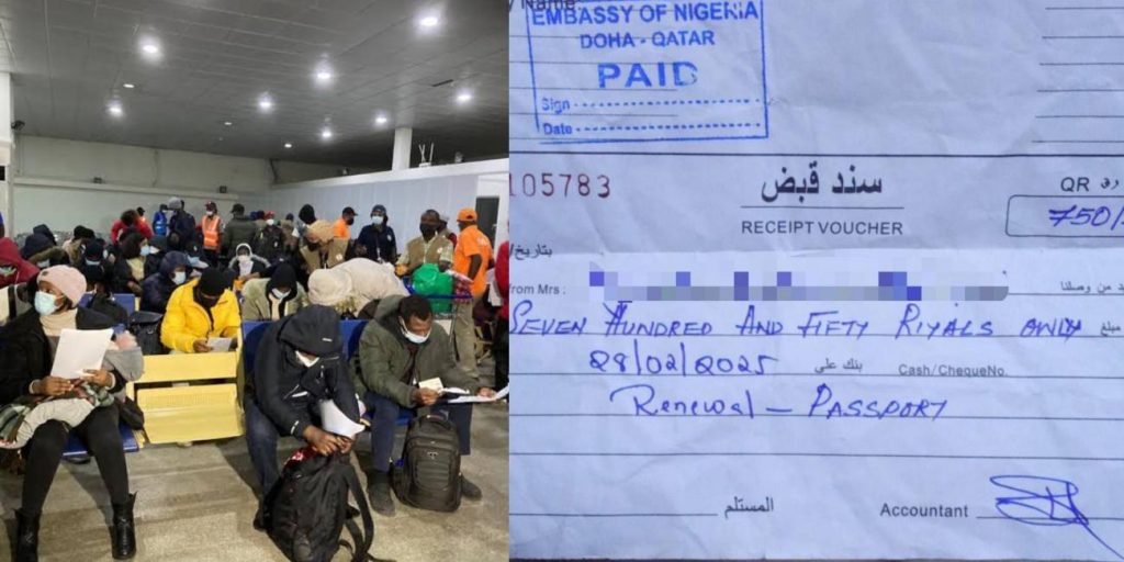 Over 500 Nigerians stranded in Qatar after paying N315,000 each for passport renewal, embassy yet to deliver after five months