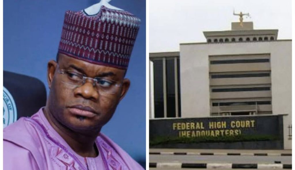 Court bars Yahaya Bello from foreign medical trip over unsigned medical report