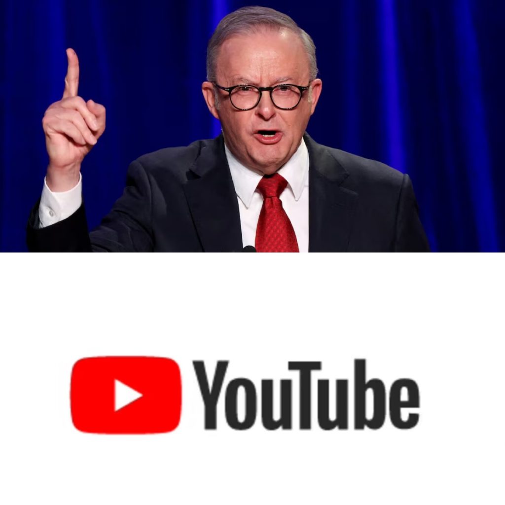 Australia bans under-16s from YouTube in landmark social media law