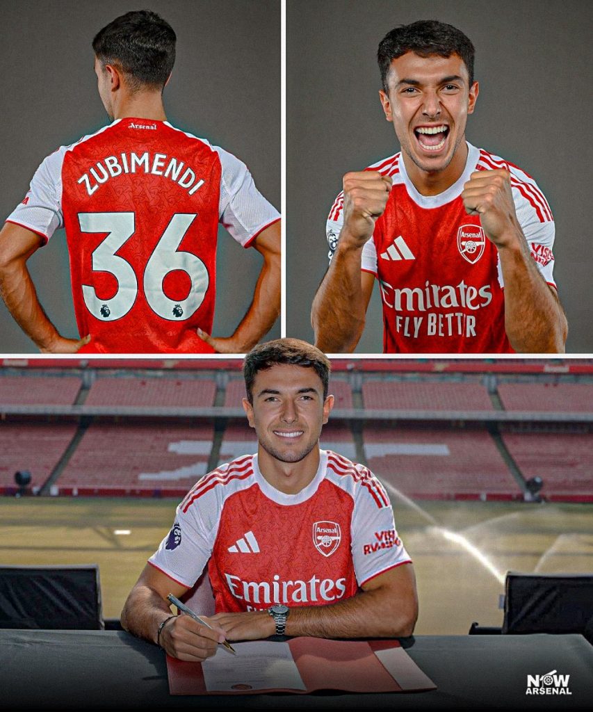 Arsenal Sign Martin Zubimendi in £50m Deal as Midfielder Commits to Five-Year Contract