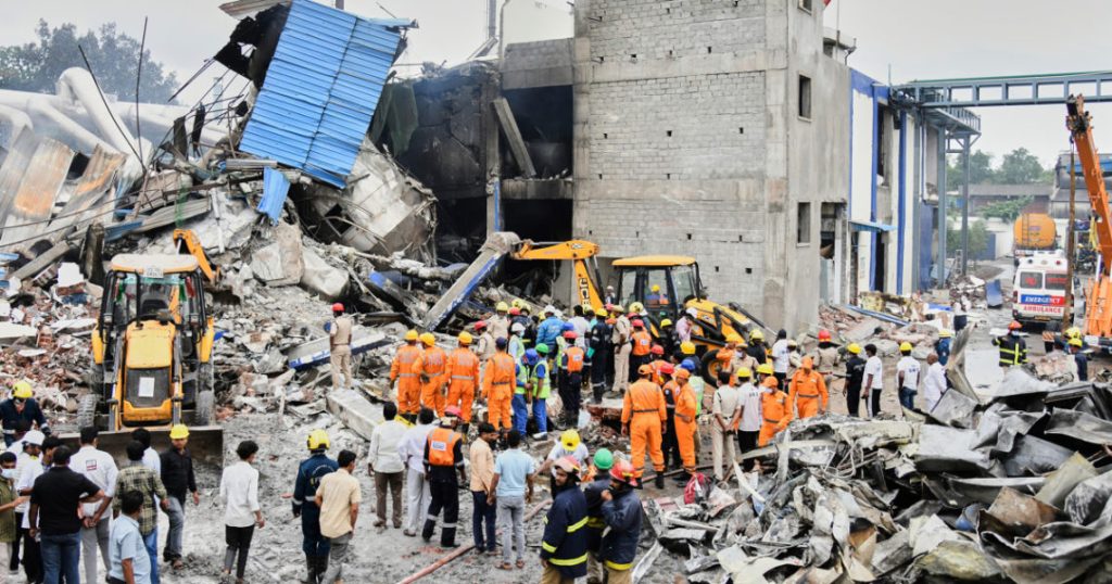 At least 36 dead in explosion at Indian pharmaceutical plant