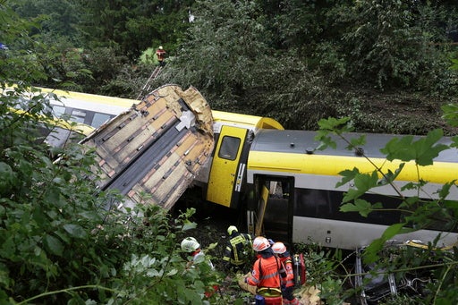 Deadly train derailment claims several lives, 100 on board