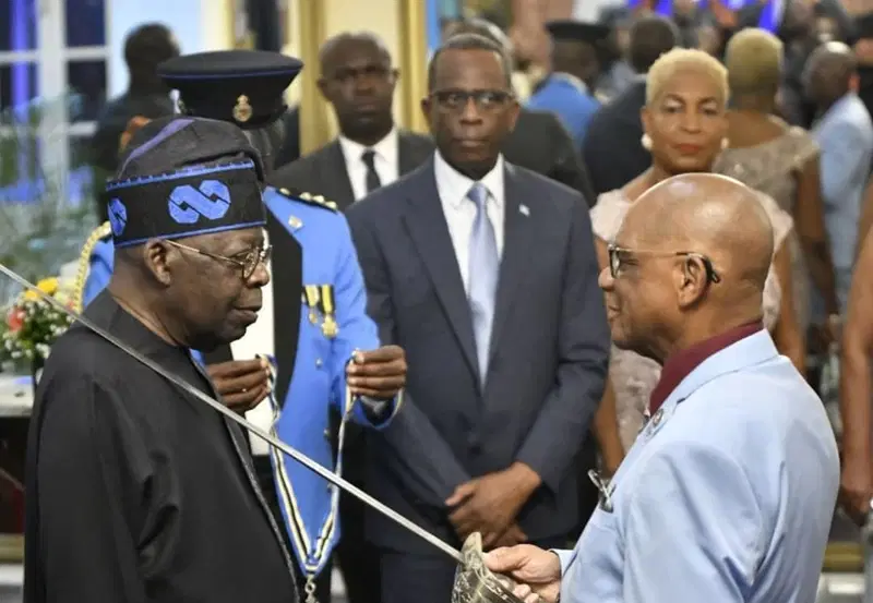 Saint Lucia bestows top national honour on President Tinubu