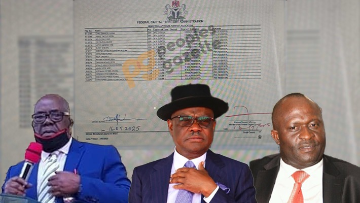 FCT minister Wike allocates Abuja lands to 90-year-old father and family members