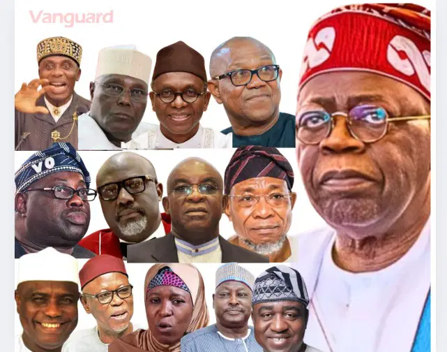 Twelve ADC political gladiators plotting Tinubu’s 2027 fall and what they bring