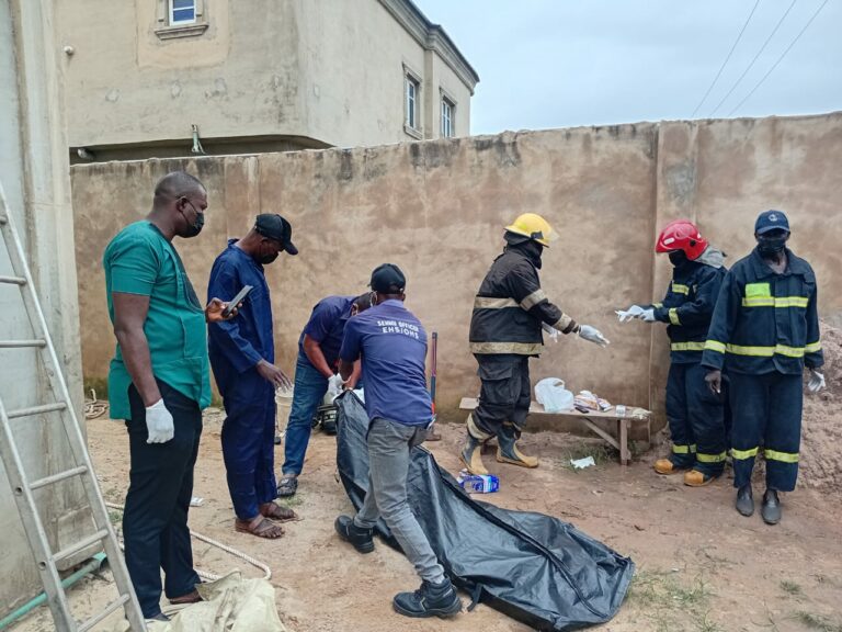 Woman dies after falling into 170ft well at Lagos building site