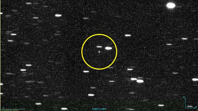 Astronomers have spied an interstellar object zooming through the Solar System