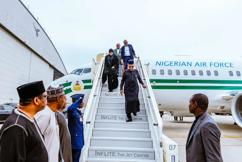 Shettima and Gbajabiamila arrive in London to accompany Buhari’s body to Nigeria